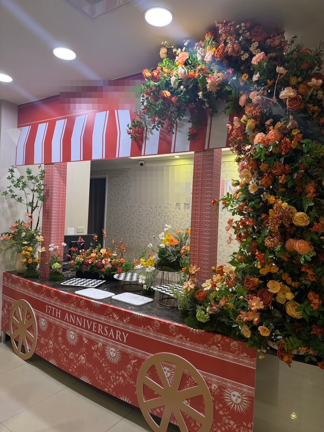 週年慶花藝與商業空間陳列