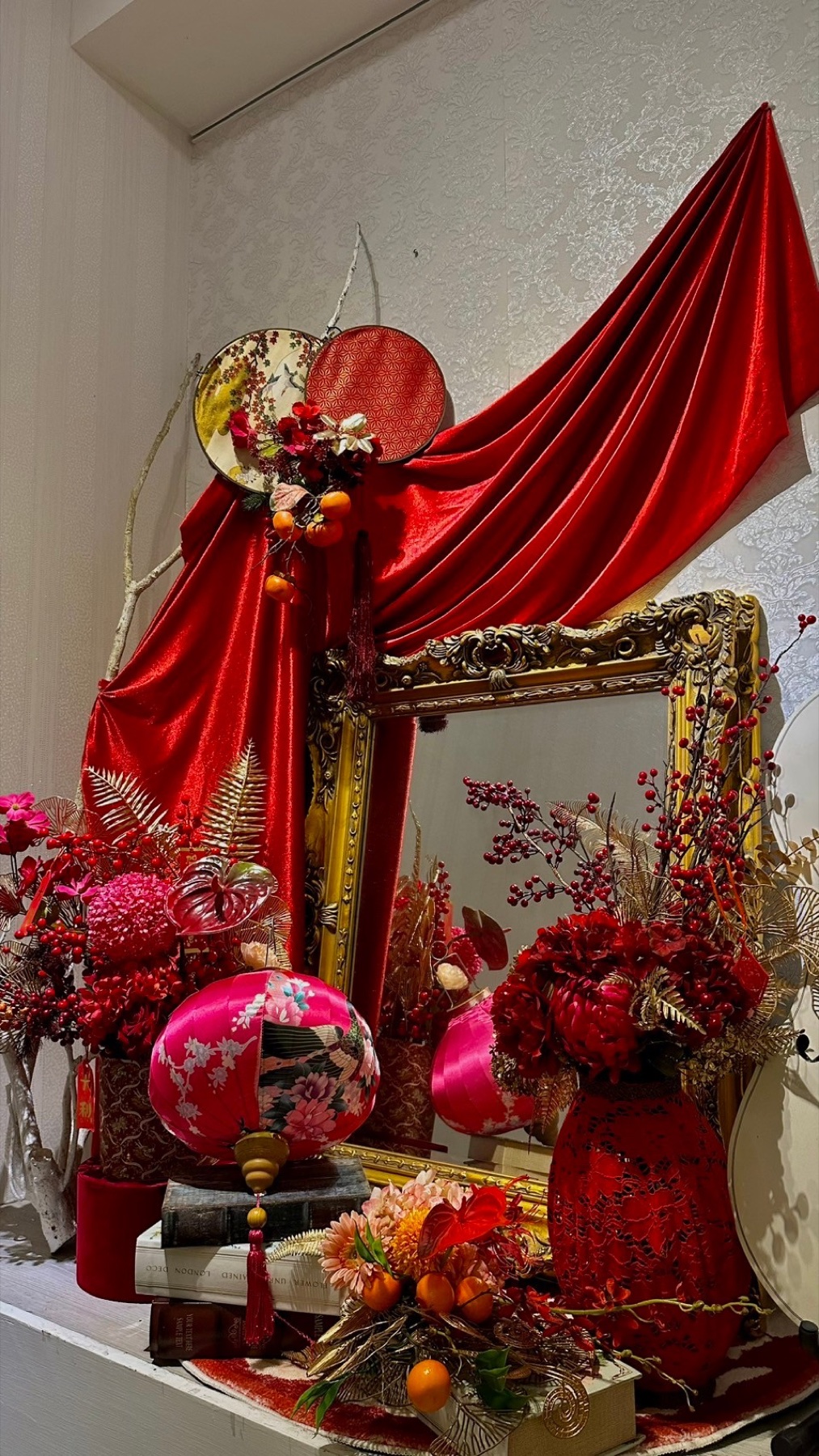 新春花藝陳列